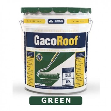 Gaco Roofing Repair Five Gallon GREEN