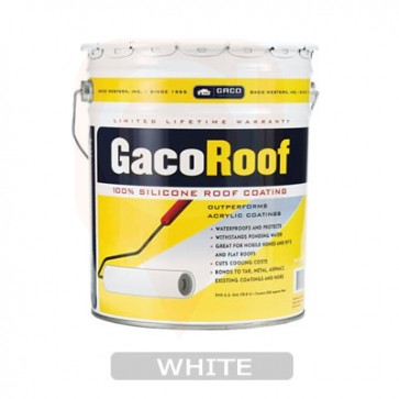 Gaco Roofing Repair Five Gallon WHITE