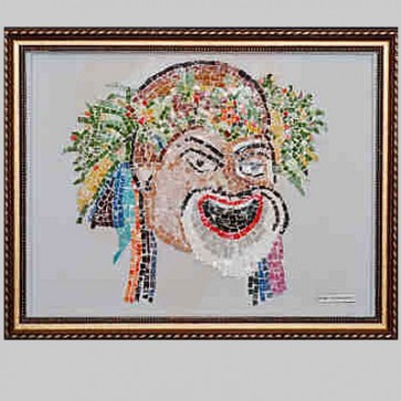 Mosaic Art Clown