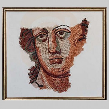 Italian Ancient Face Mosaic Art