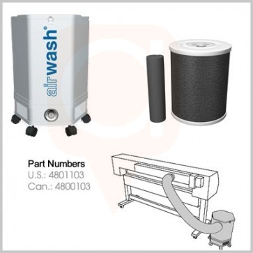 4000VOC-Fume Extraction - Portable Air Filtration System