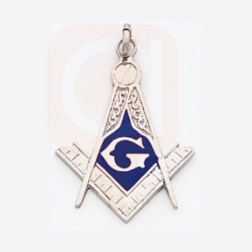 Masonic Pendant Silver 1