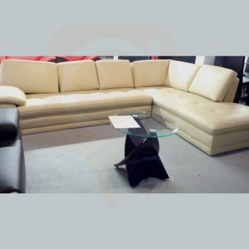 White L Shape Sectional Back / Side Piece