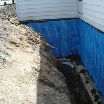 Foundation Waterproofing - Basement 
