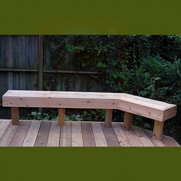 Cedar Wood Benches 