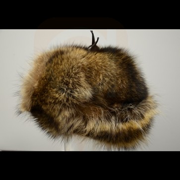 Raccoon Fur Russian Hat