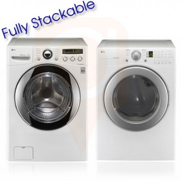LG Washer & Dryer Stackable Front Load