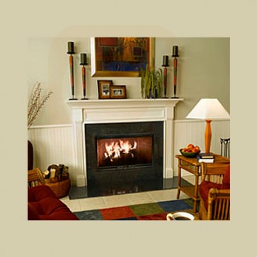Wood  Fireplace  Element 36