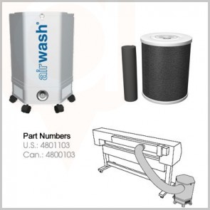 4000VOC-Fume Extraction - Portable Air Filtration System