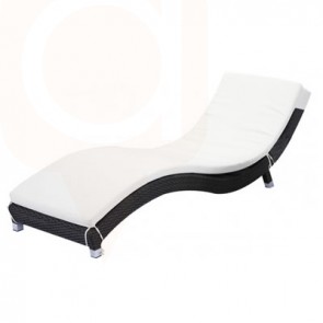 Outdoor Furniture Lounging - Wave Chaise Lounge
